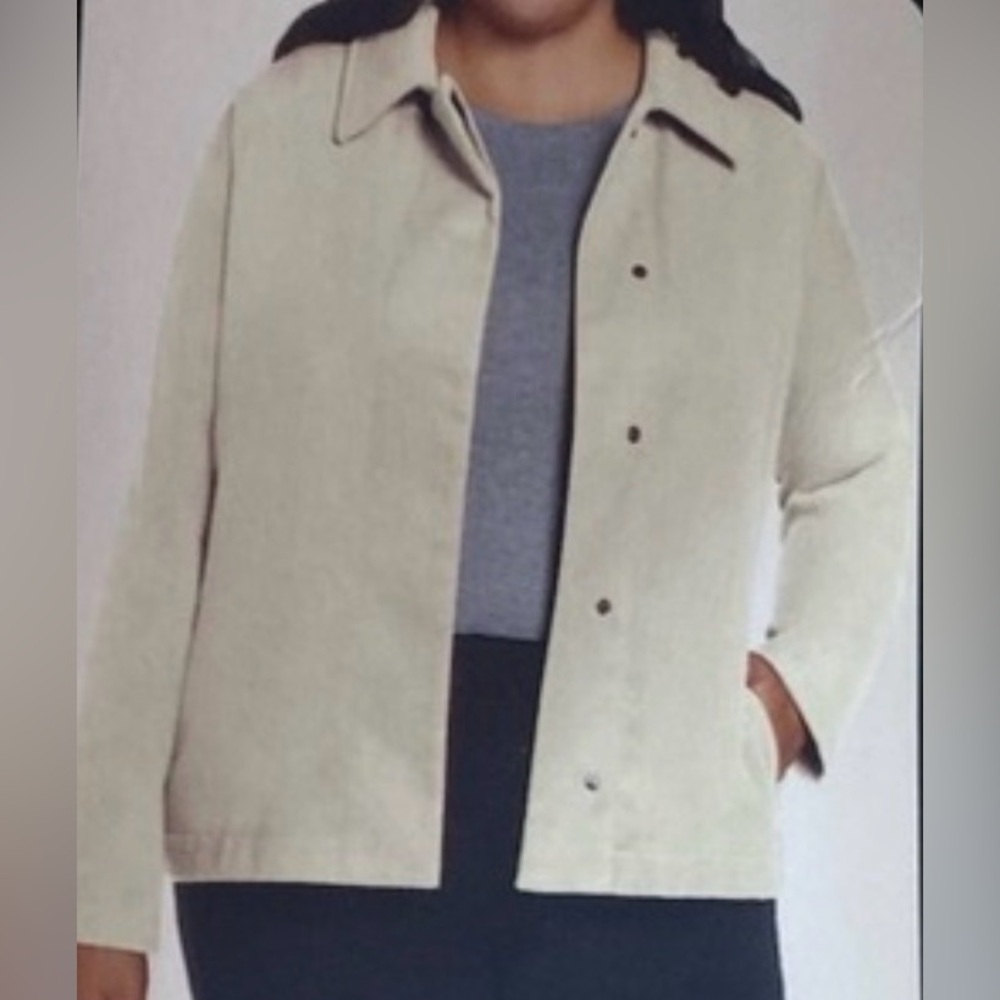 Banana Republic Ivory Long-Sleeve Shirt